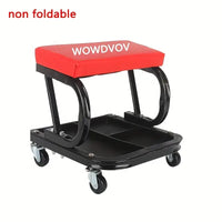 36" 2-in-1 Z-Crawl Mechanic Seat & Creeper with 500lb Capacity