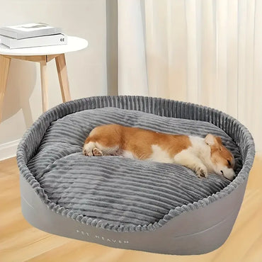 Dreamcatcher Plush Dog Bed – Washable & Bite Resistant
