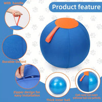Funny Dog Ball Toy Set – Biting & Training Balls (No Battery)