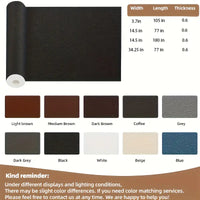 Self-Adhesive Leather Repair Patch Sheet